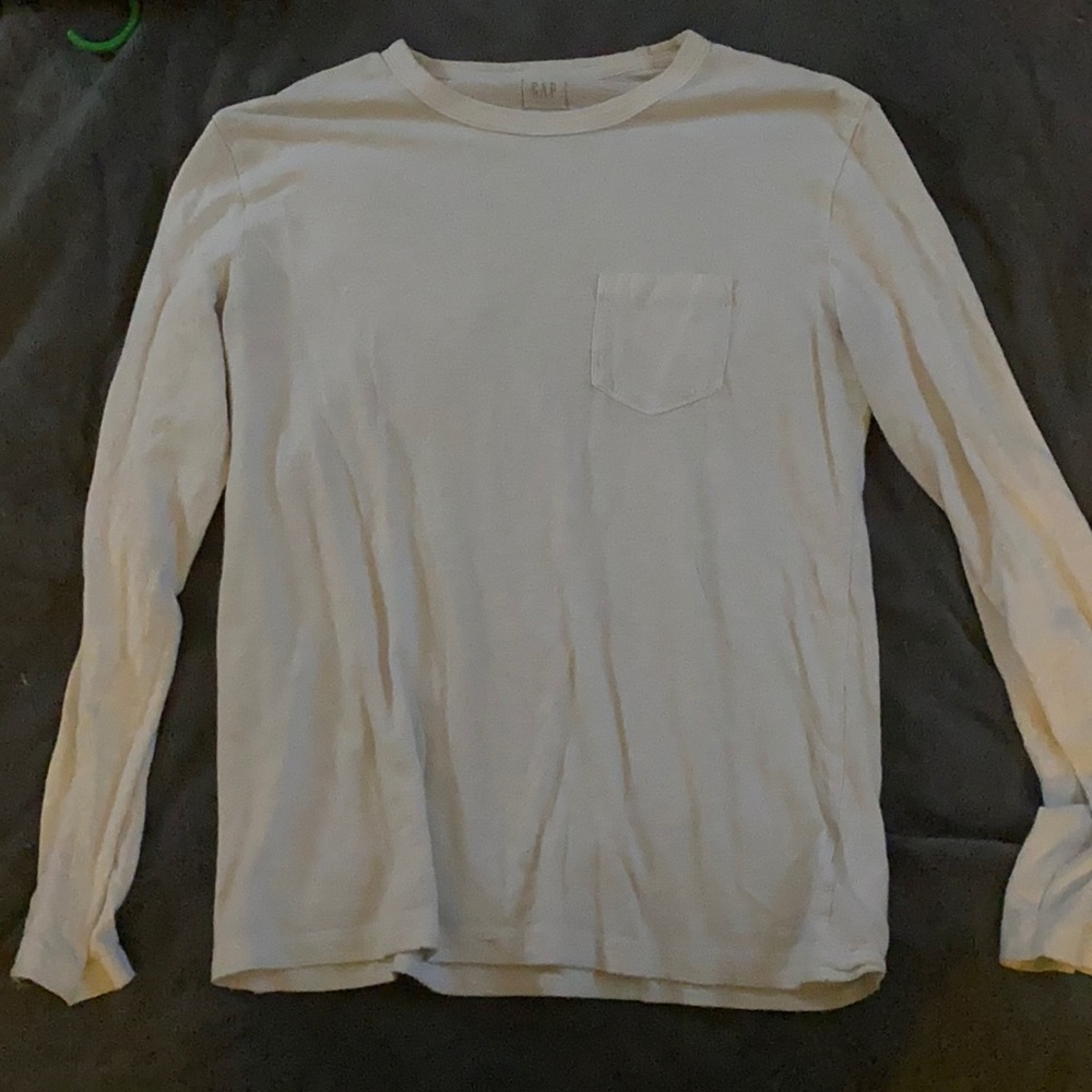 Long sleeve white shirt